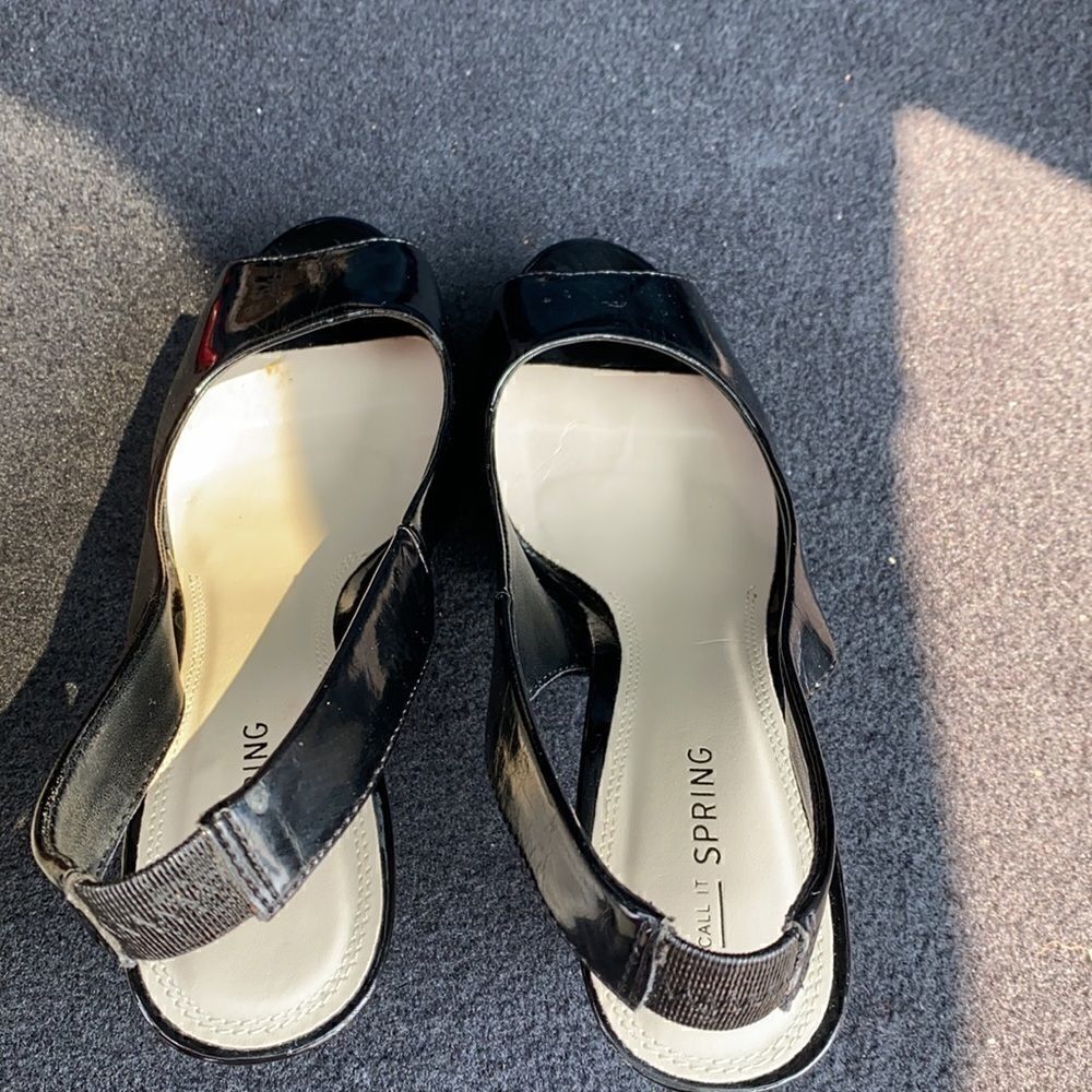 🎁CALL IT SPRING SIZE 7.5 Black EXCELLENT CONDITION - Picture 5 of 5